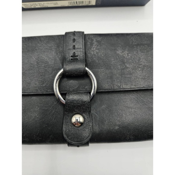 Polo Ralph Lauren Women's Black Leather Bi Fold Wallet Clutch Snap Closure - Picture 6 of 9